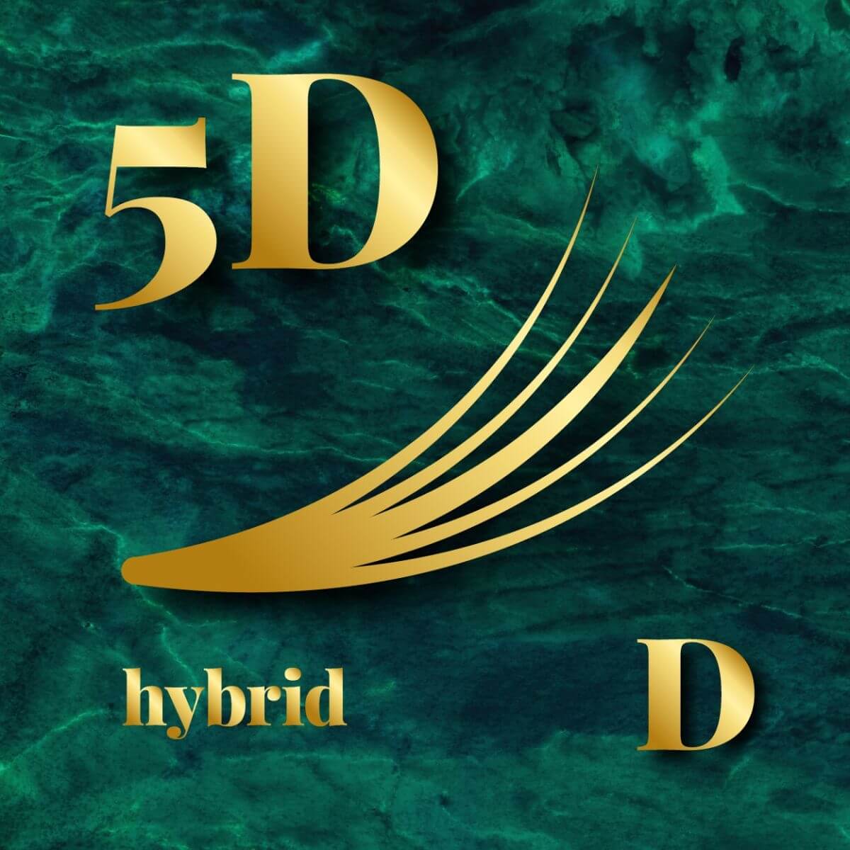  Hybrid KimK 5D - D ív - 500db / 1000db szempilla